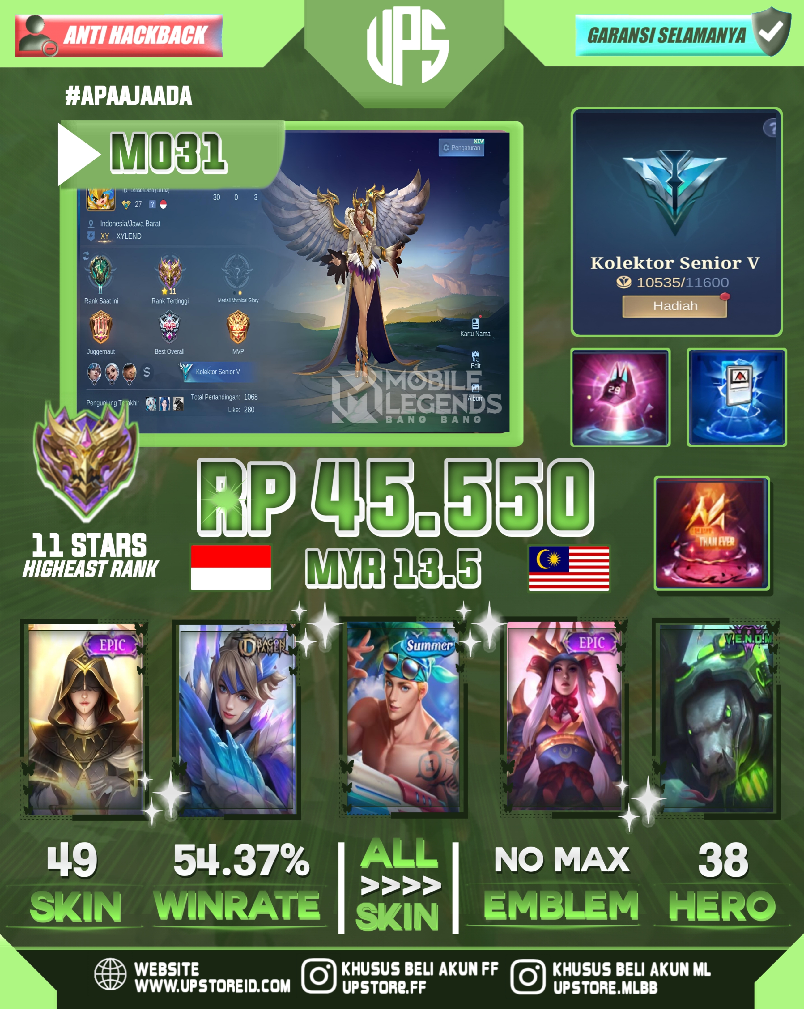 AKUN MOBILE LEGENDS